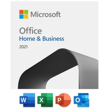 Microsoft Office 2021 Home & Business + Microsoft support included for 60 days at no extra cost - License - 1 PC/Mac