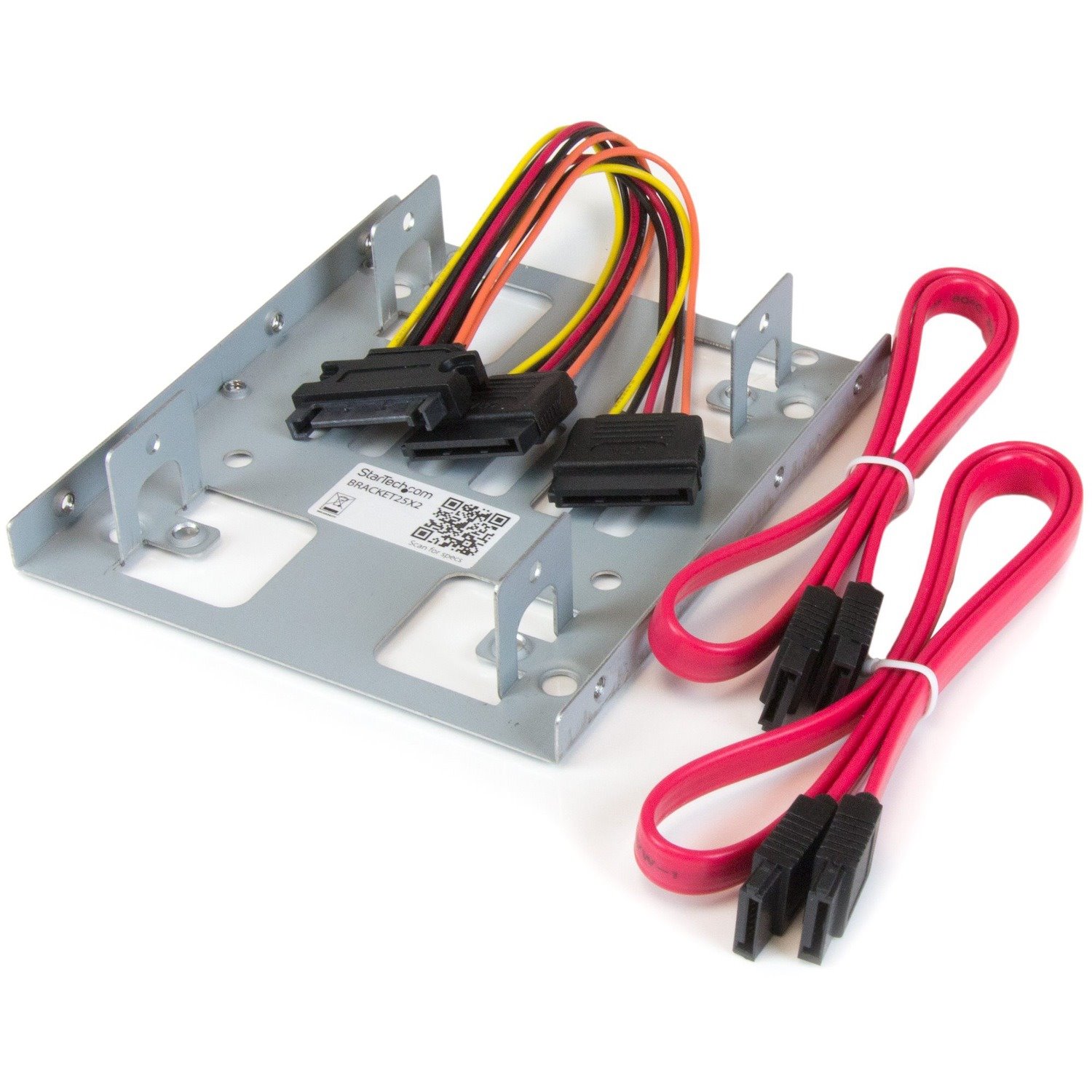 StarTech.com Drive Bay Adapter for 3.5" SATA/600 Internal - Silver - TAA Compliant