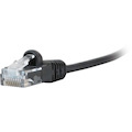 Comprehensive MicroFlex Pro AV/IT CAT6 Snagless Patch Cable Black 1ft