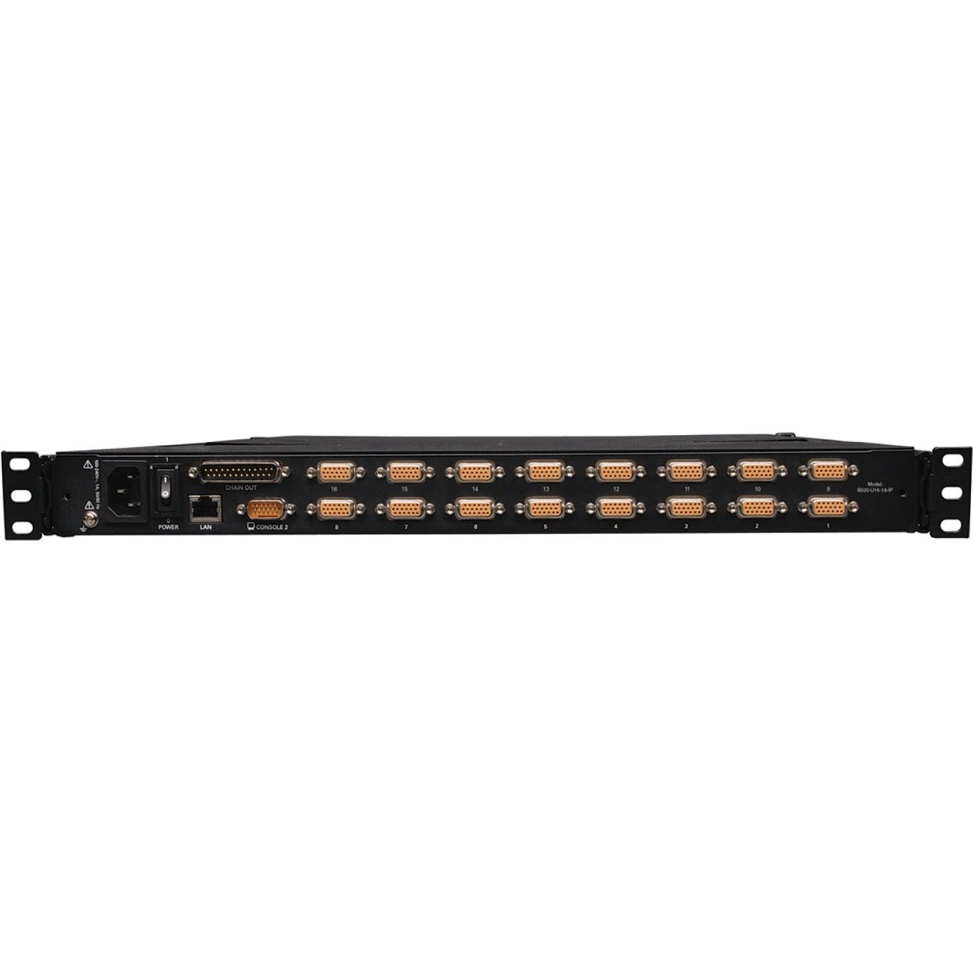 Tripp Lite by Eaton NetDirector 16-Port 1U Rack-Mount Console IP KVM Switch with 19 in. LCD
