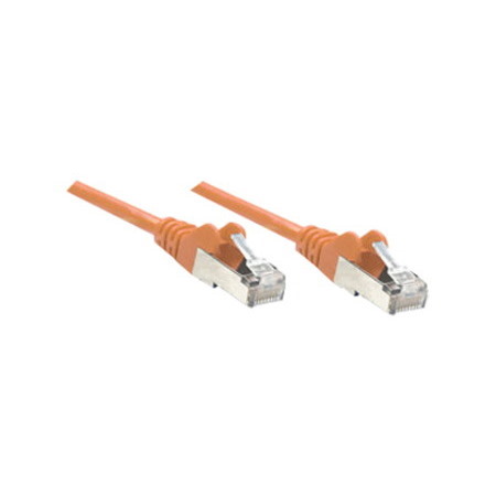 Intellinet Network Solutions Cat6 UTP Network Patch Cable, 5 ft (1.5 m), Orange