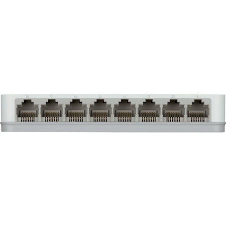 D-Link DGS-1008A 8 Ports Ethernet Switch - 10/100/1000Base-T