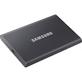 Samsung T7 MU-PC1T0T/WW 1 TB Portable Solid State Drive - External - PCI Express NVMe - Titan Gray