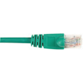 Black Box CAT5e Value Line Patch Cable, Stranded, Green, 2-ft. (0.6-m), 5-Pack