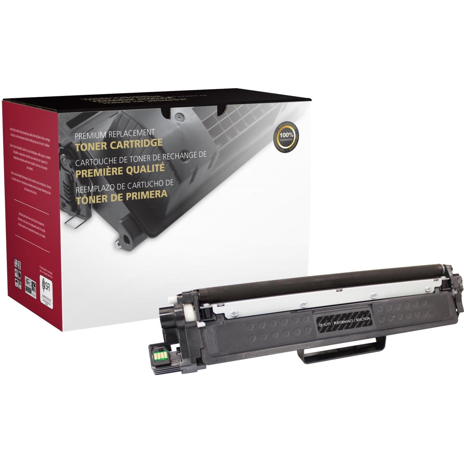 Clover Technologies Remanufactured Laser Toner Cartridge - Alternative for Brother TN223, TN223BK - Black Pack