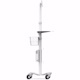 Compulocks Medical Rolling Cart - VESA Compatible White