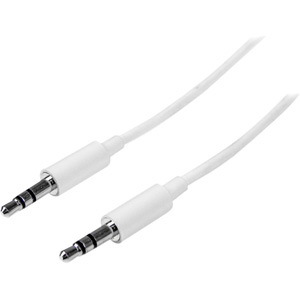 StarTech.com 2 m Mini-phone Audio Cable for Audio Device, iPod, iPad, iPhone - 1