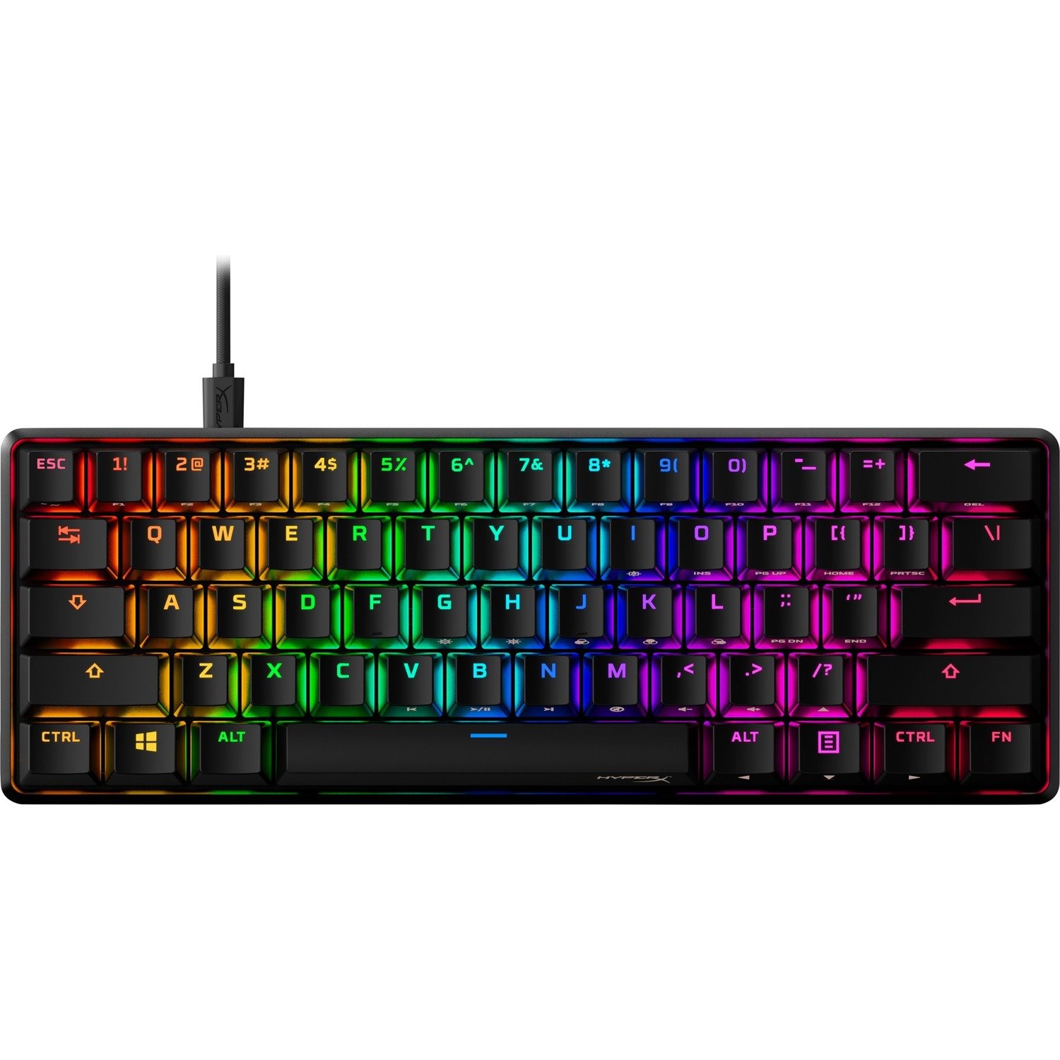 HyperX Alloy Origins 60 - Mechanical Gaming Keyboard - HX Red (US Layout)