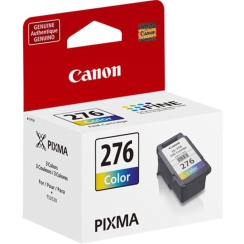 Canon CL-276 Original Standard Yield Inkjet Ink Cartridge - Single Pack - Return Program - Tri-color - 1 Each