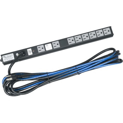 Middle Atlantic High-Density Slim Power Strip - 8 Outlet - 15A