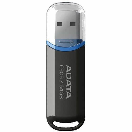 Adata Classic C906 64 GB USB 2.0 Flash Drive - Black