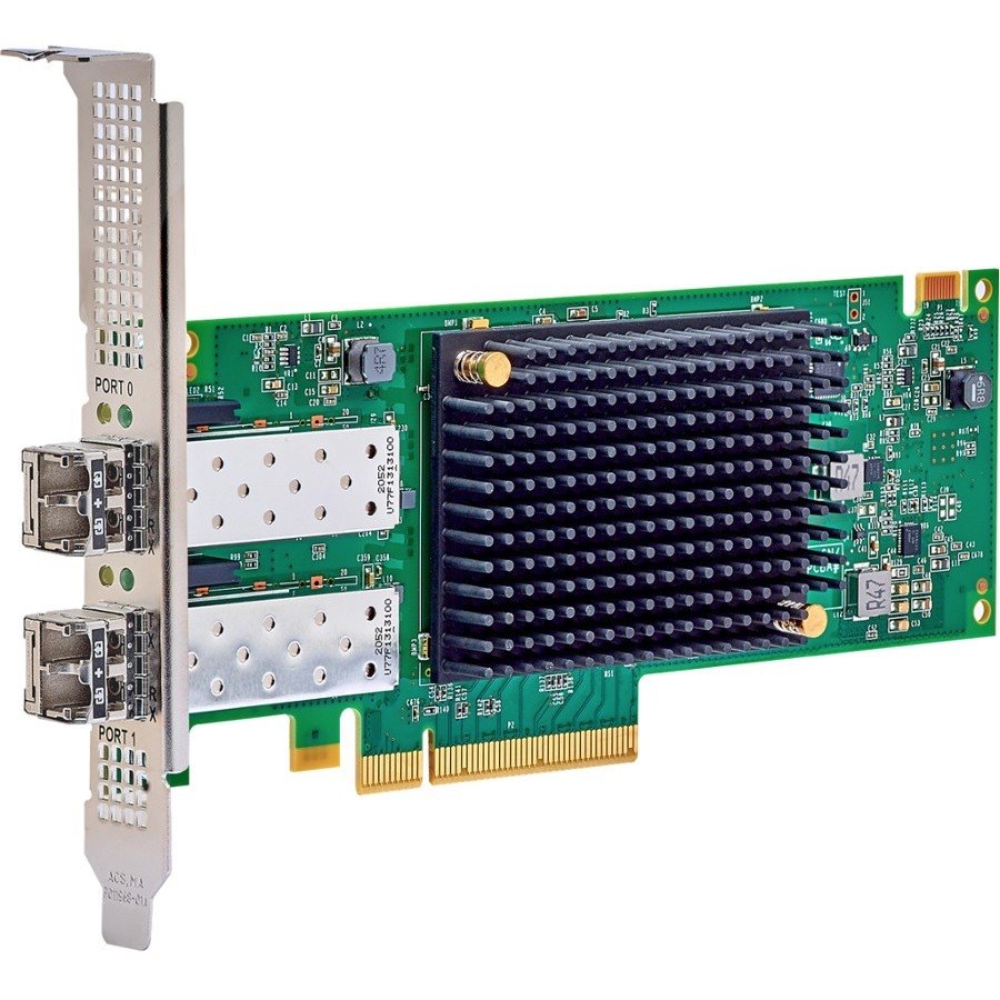 Lenovo ThinkSystem Emulex LPe36002 64Gb 2-port PCIe Fibre Channel Adapter