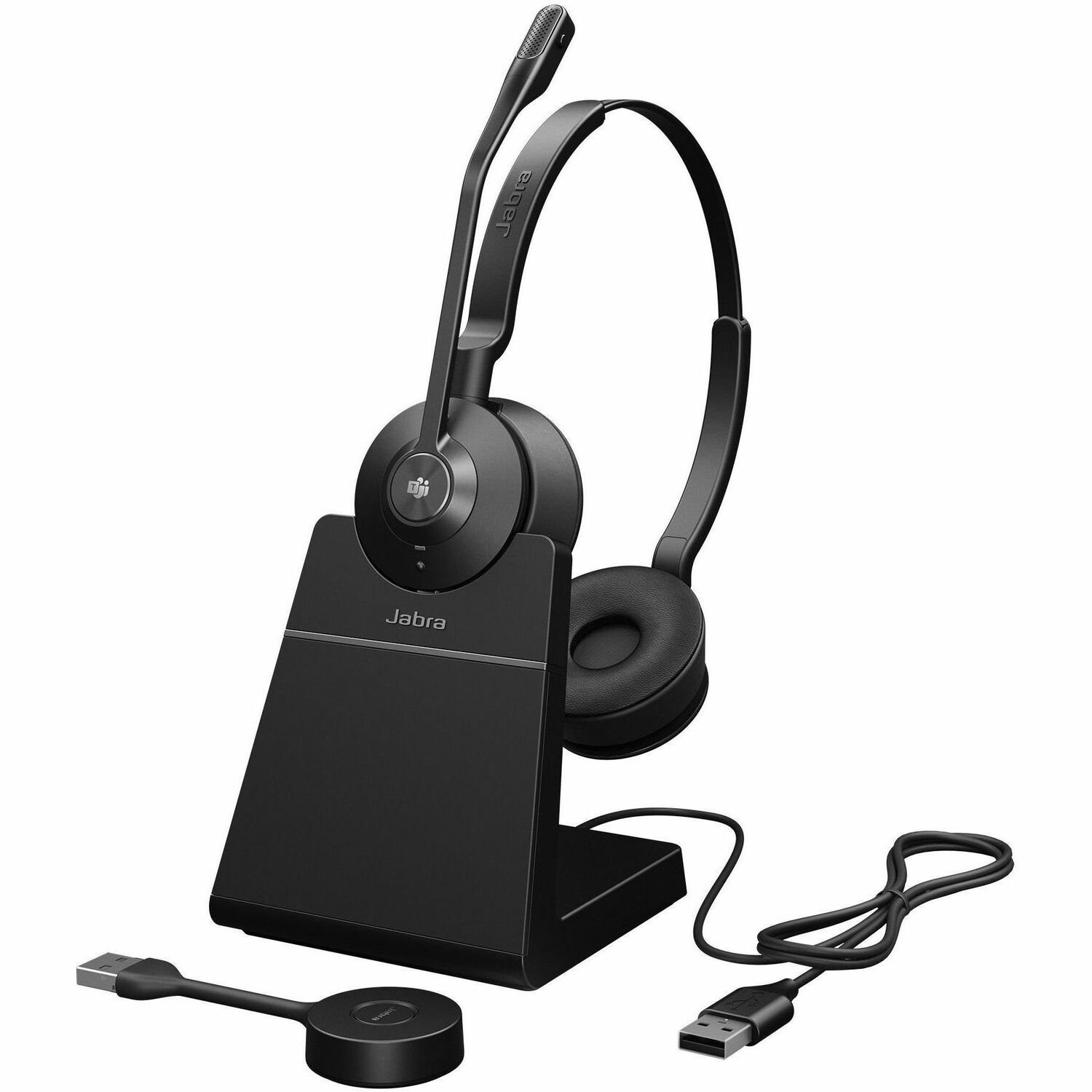 Jabra Engage 55 UC Stereo USB-A with Charging Stand, TAA Compliant, NA