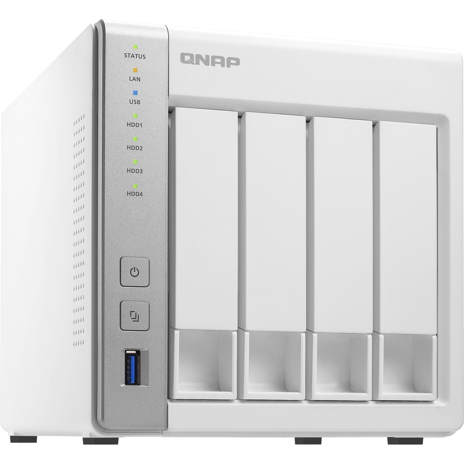 QNAP Turbo NAS TS-431P 4 x Total Bays SAN/NAS Storage System - 24 TB HDD - 512 MB Flash Memory Capacity - Annapurna Labs Alpine AL-212 Dual-core (2 Core) 1.70 GHz - 1 GB RAM - DDR3 SDRAM Tower