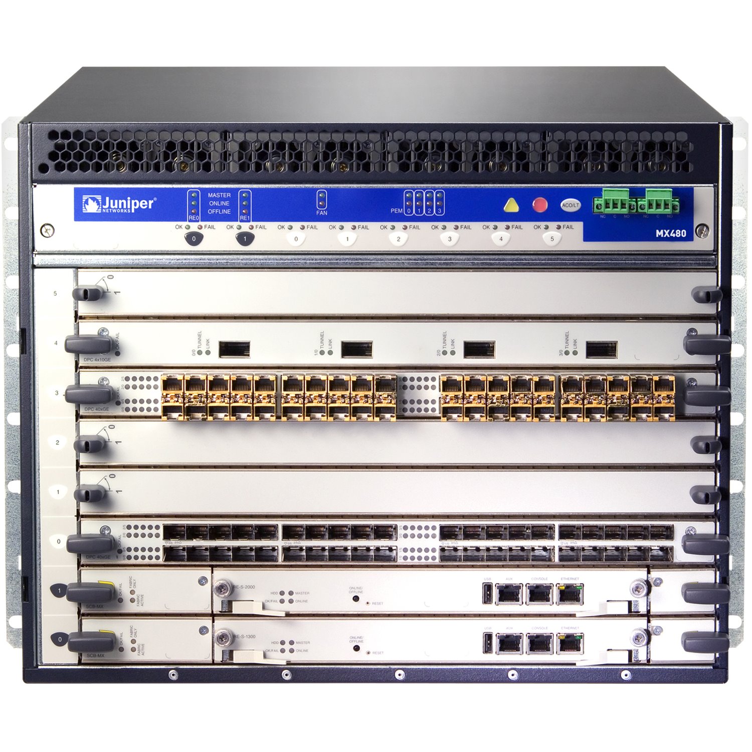 Juniper MX MX480 Router Chassis