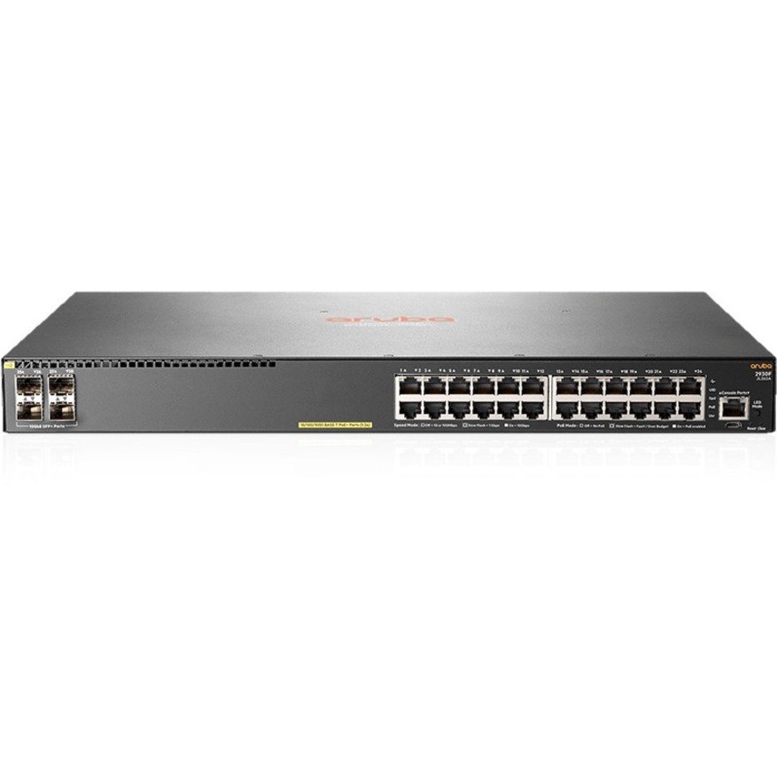 HPE 2930F 24 Ports Manageable Layer 3 Switch - TAA Compliant