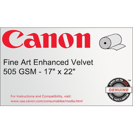 Canon Fine Art Water Resistant Canvas Paper