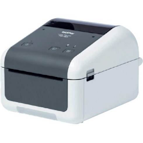 Brother TD-4210D Desktop Direct Thermal Printer - Monochrome - Label Print - USB - Yes - Serial