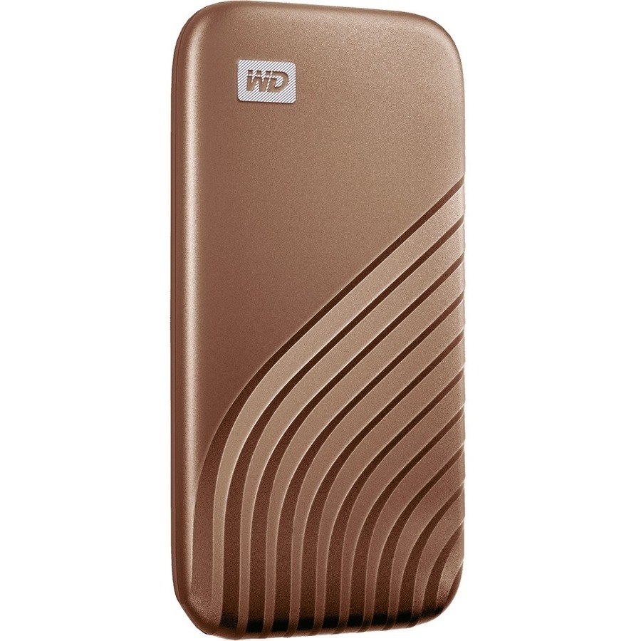 SanDisk My Passport WDBAGF0020BGD-WESN 2 TB Portable Solid State Drive - External - Gold