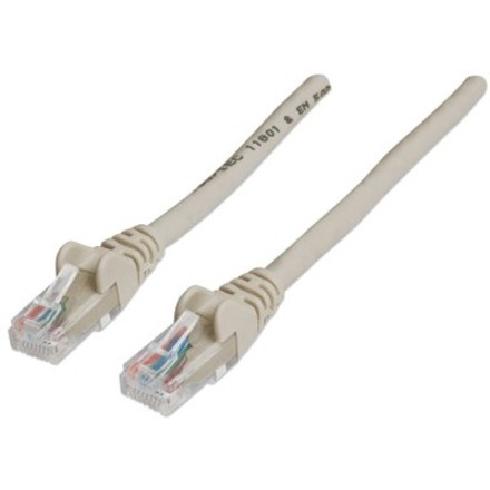 Network Patch Cable, Cat6, 20m, Grey, CCA, U/UTP, PVC, RJ45, Gold Plated Contacts, Snagless, Booted, Lifetime Warranty, Polybag