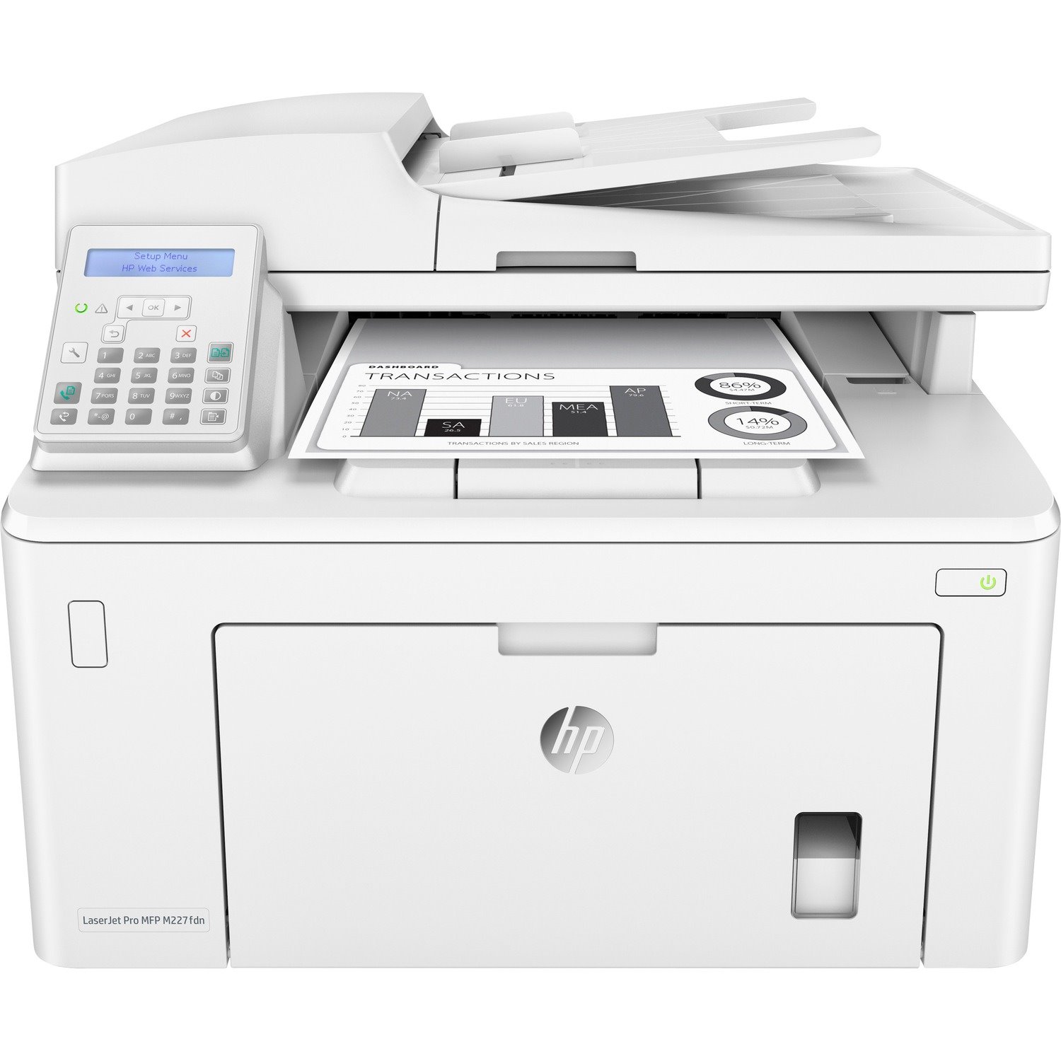 Hp laserjet mfp m227fdn как сканировать