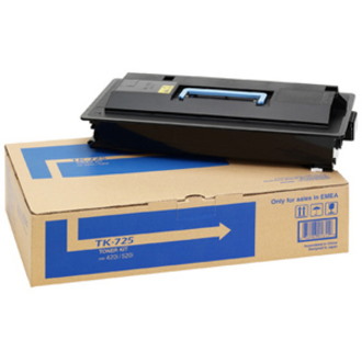 Kyocera TK-725 Original Laser Toner Cartridge - Black - 1 Pack