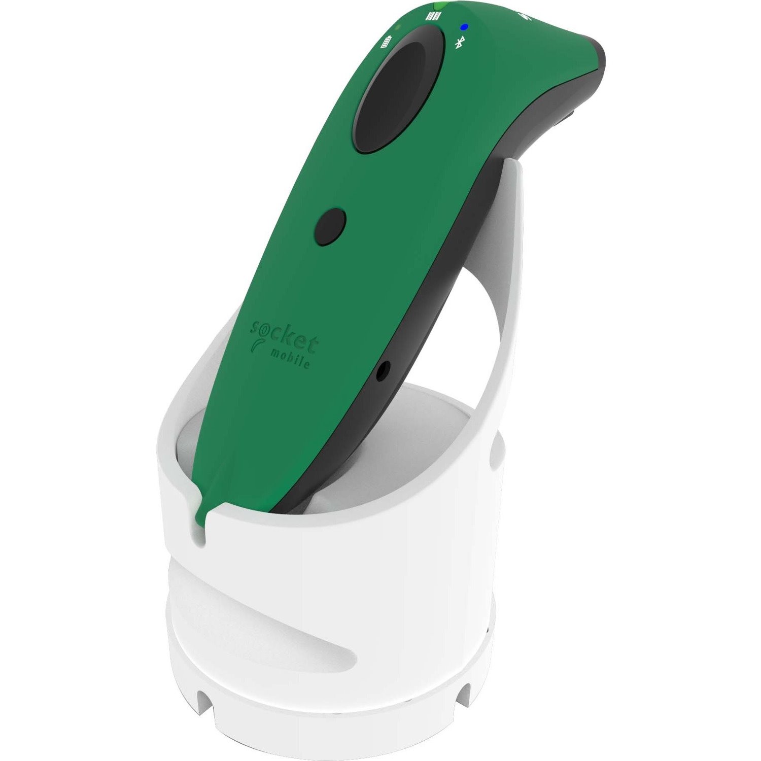 Socket Mobile SocketScan S740 Handheld Barcode Scanner - Wireless Connectivity - Green, White