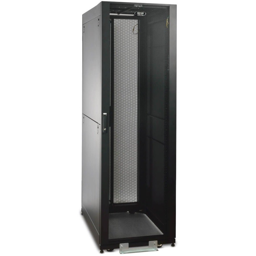 Tripp Lite by Eaton 42U SmartRack Value Series Standard-Depth Rack Enclosure Cabinet, 2400 lbs (1088.6 kgs) Capacity with doors & side panels