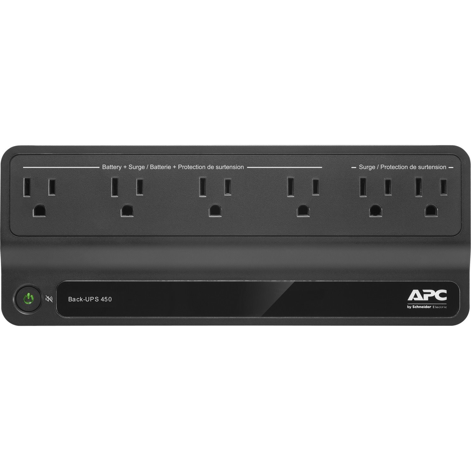 APC by Schneider Electric Back-UPS 450VA UPS