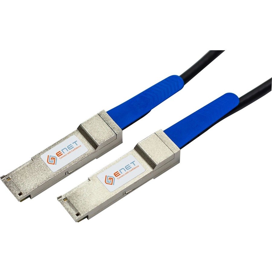 ENET Ruckus (Formerly Brocade) Compatible 40G-QSFP-QSFP-C-0501 TAA Compliant Functionally Identical 40GBASE-CR4 QSFP+ Direct-Attach Copper Cable 5m Active