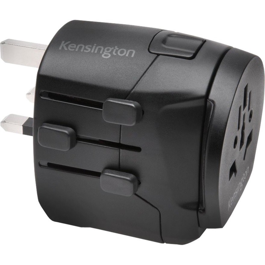 Kensington International Travel Adapter - Grounded (3-Prong) with Dual USB Ports