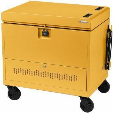 Bretford CUBE Toploader Cart with Caddies