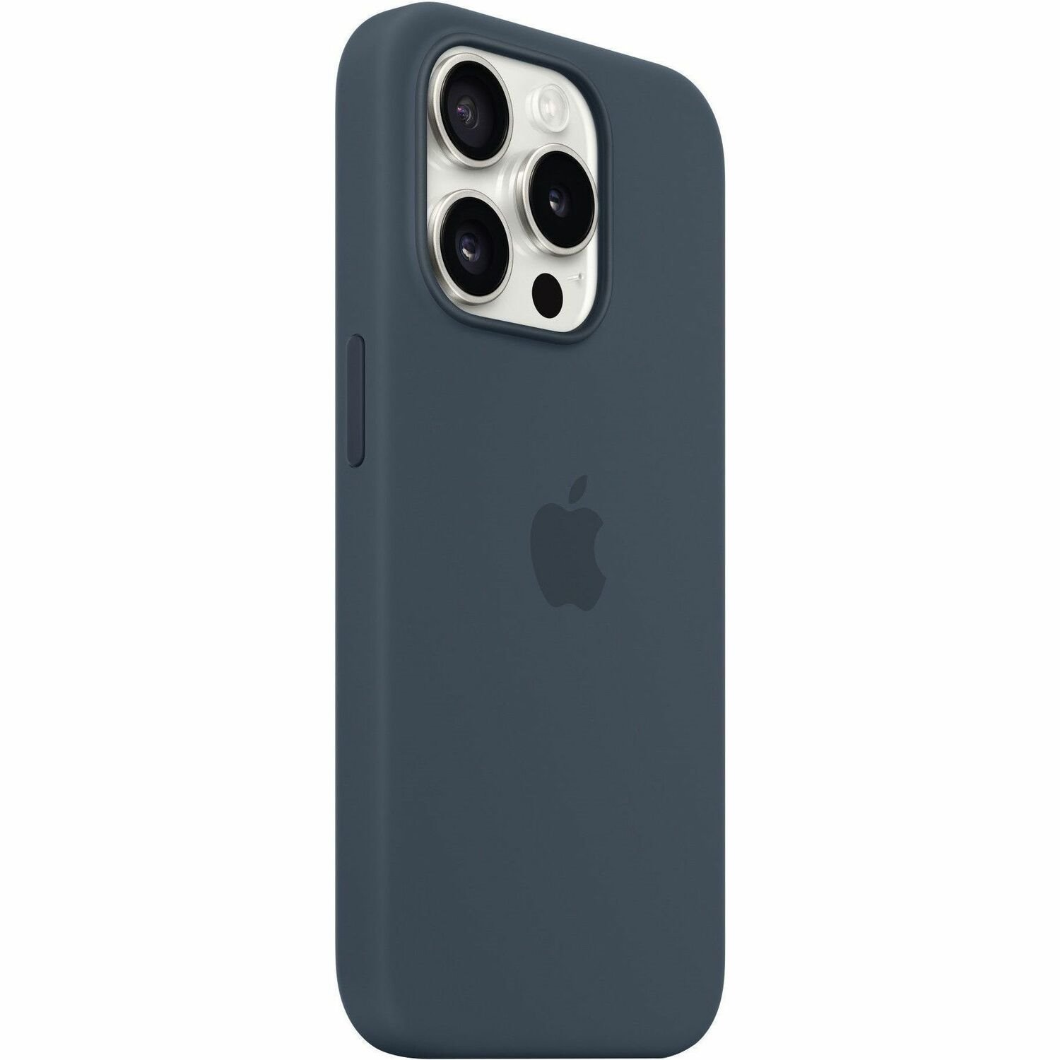 Apple iPhone 15 Pro Silicone Case with MagSafe - Storm Blue