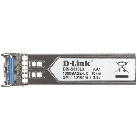 D-Link 1-port Mini-GBIC SFP to 1000BaseLX Single-Mode Fibre Transceiver