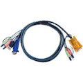 ATEN 2L-5305U 5M USB KVM Cable with 3 in 1 SPHD and Audio