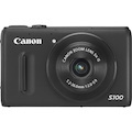 Canon PowerShot S100 12.1 Megapixel Compact Camera - Black