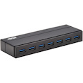 Tripp Lite by Eaton 7-Port USB-A Mini Hub - USB 3.x (5Gbps), International Plug Adapters