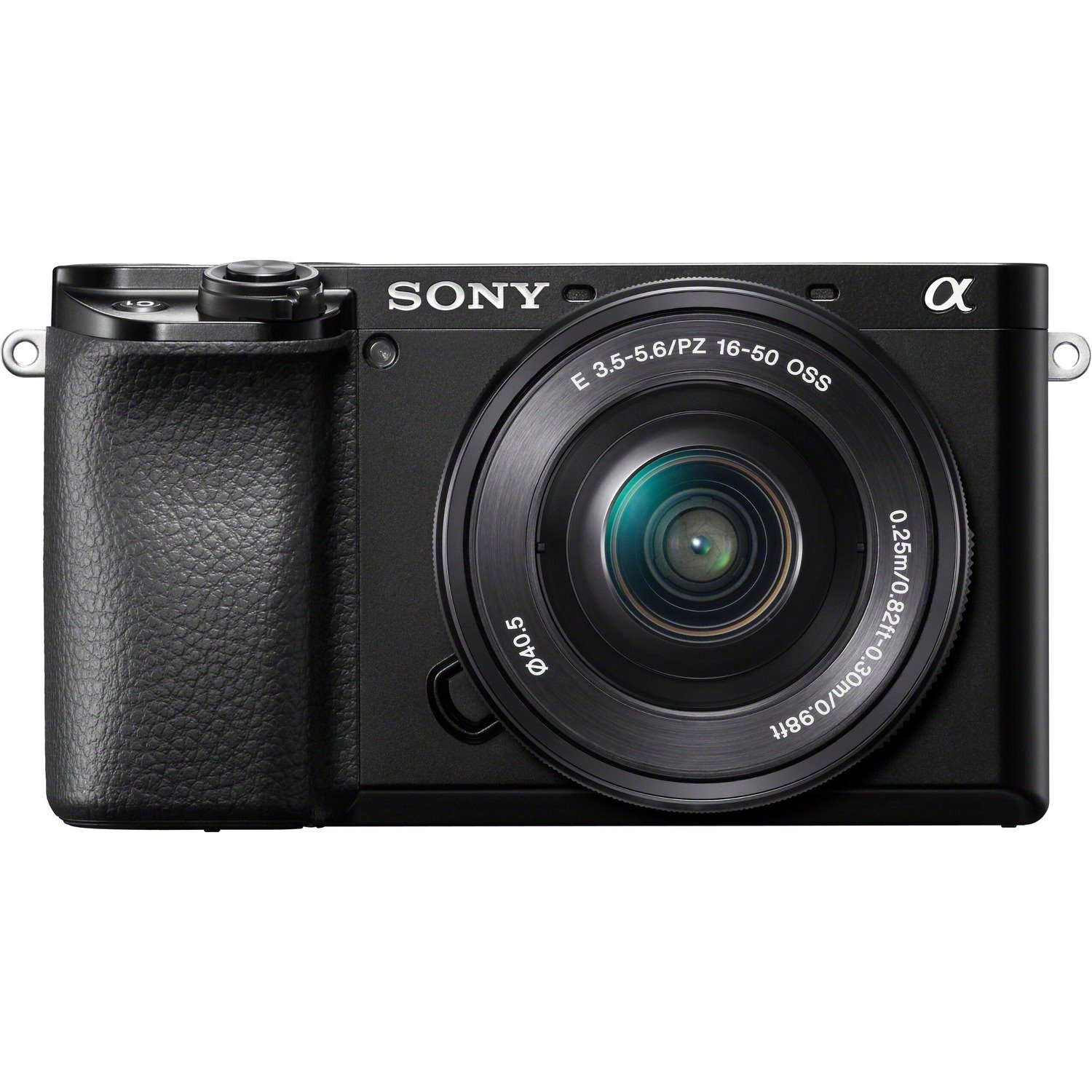 Sony Pro Alpha &alpha;6100 24.2 Megapixel Mirrorless Camera with Lens - 0.63" - 1.97" - Black