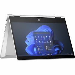 HP Pro x360 435 G10 33.8 cm (13.3") Touchscreen Convertible 2 in 1 Notebook - Full HD - 1920 x 1080 - AMD Ryzen 5 7530U Hexa-core (6 Core) - 8 GB Total RAM - 256 GB SSD - Pike Silver Aluminum