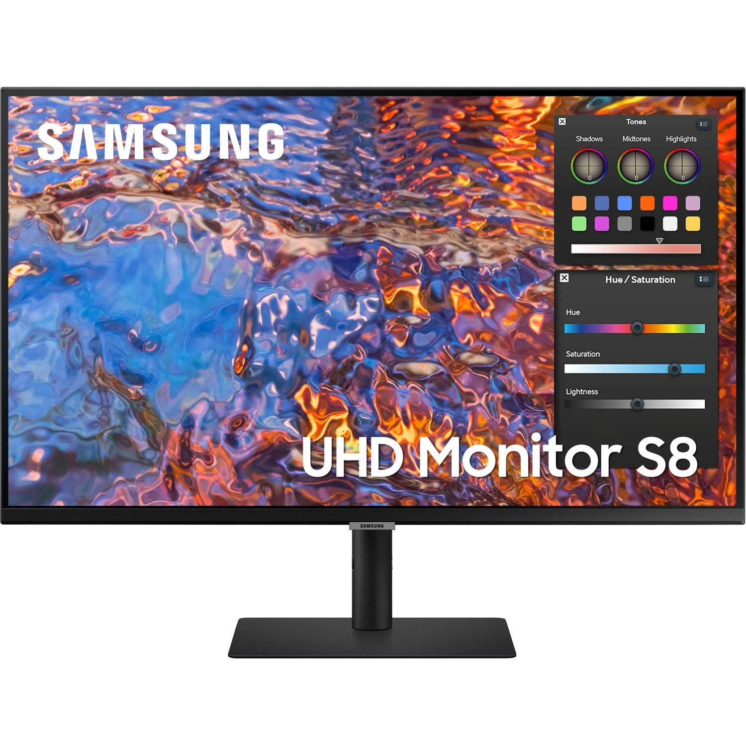 Samsung ViewFinity S32B804PXN 32" 4K UHD LCD Monitor - 16:9 - Black