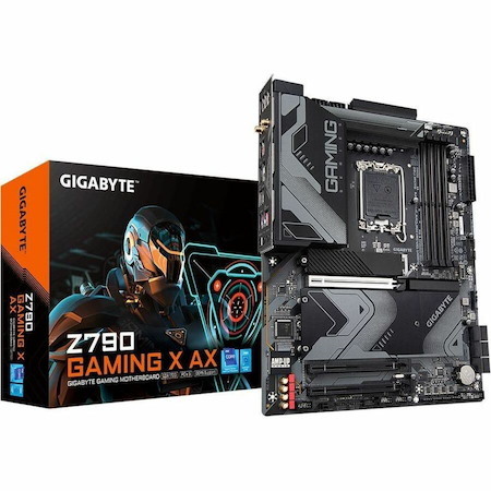 Gigabyte Z790 GAMING X AX6 Gaming Desktop Motherboard - Intel Z790 Chipset - Socket LGA-1700 - ATX