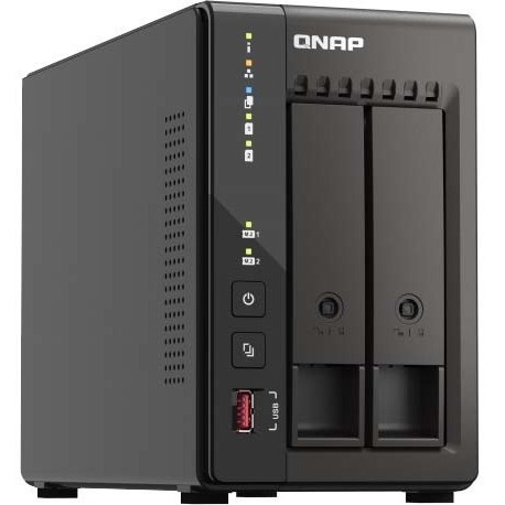 QNAP Turbo NAS TS-253E-8G SAN/NAS Storage System