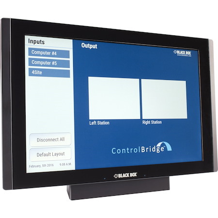 Black Box ControlBridge Desktop Touch Panel