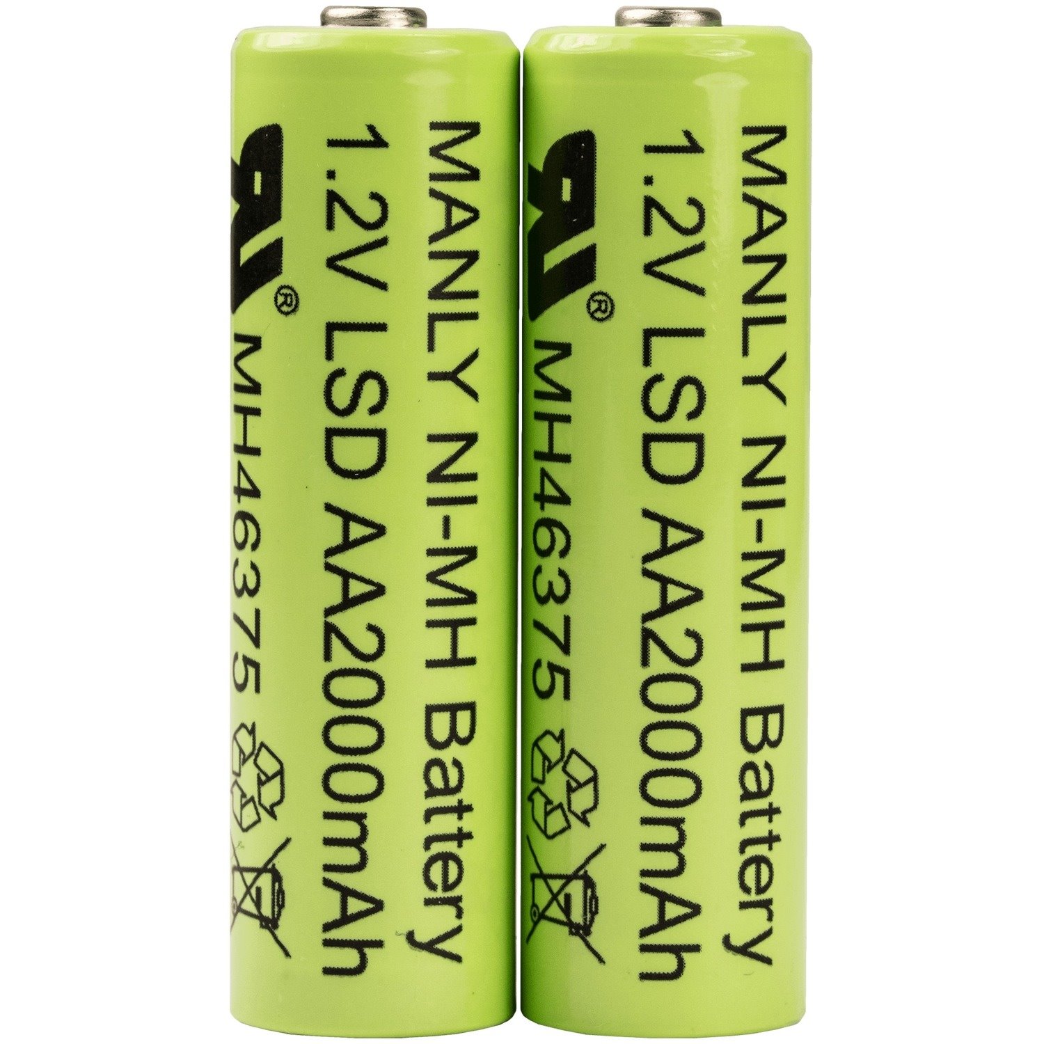 Socket Mobile AA NiMH Batteries for SocketScan S700/S730/S740/S760 - 1 Pair