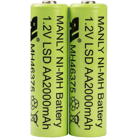 Socket Mobile AA NiMH Batteries for SocketScan S700/S730/S740/S760 - 1 Pair