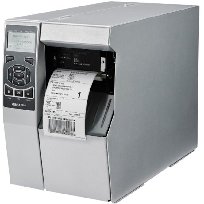 Zebra ZT510 Industrial Direct Thermal/Thermal Transfer Printer - Monochrome - Label Print - USB - Serial - Bluetooth