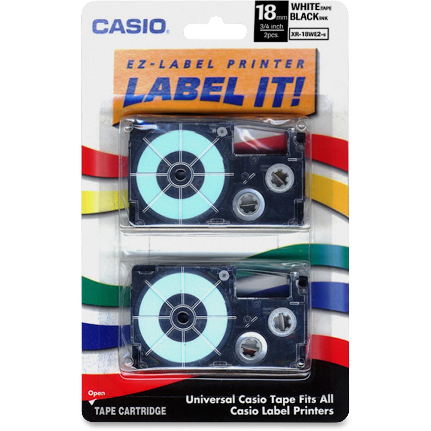 Casio EZ-Label Printer Tape Cartridges