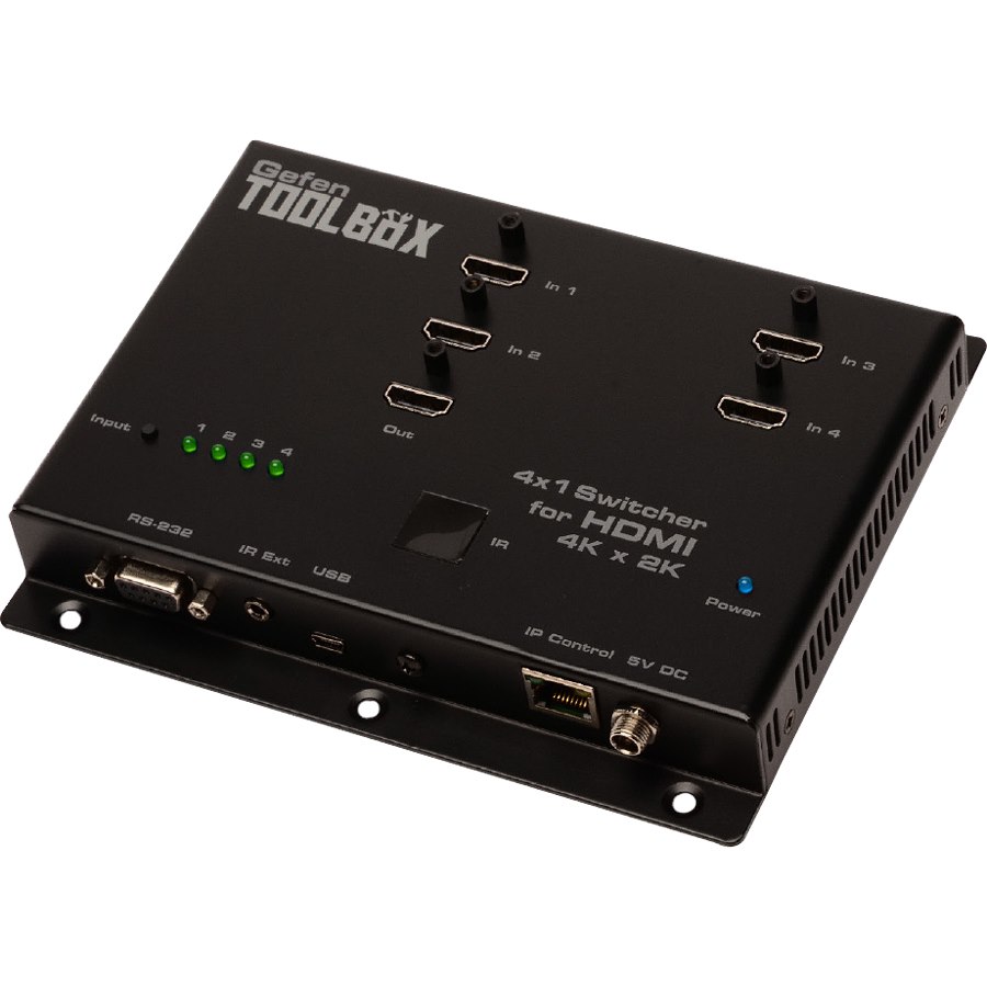 Gefen 4x1 Switcher for HDMI with Ultra HD 4K x 2K Support