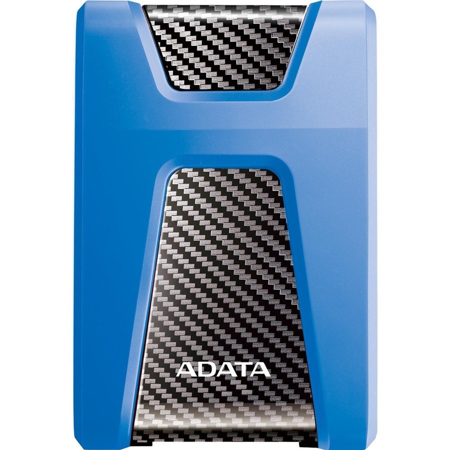 Adata DashDrive Durable HD650 1 TB Portable Hard Drive - External - Blue
