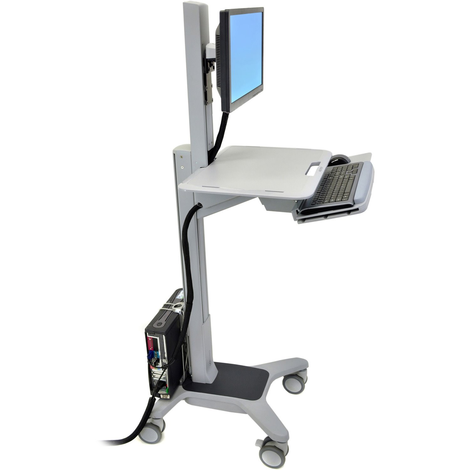 Ergotron WorkFit-C Height Adjustable Computer Stand